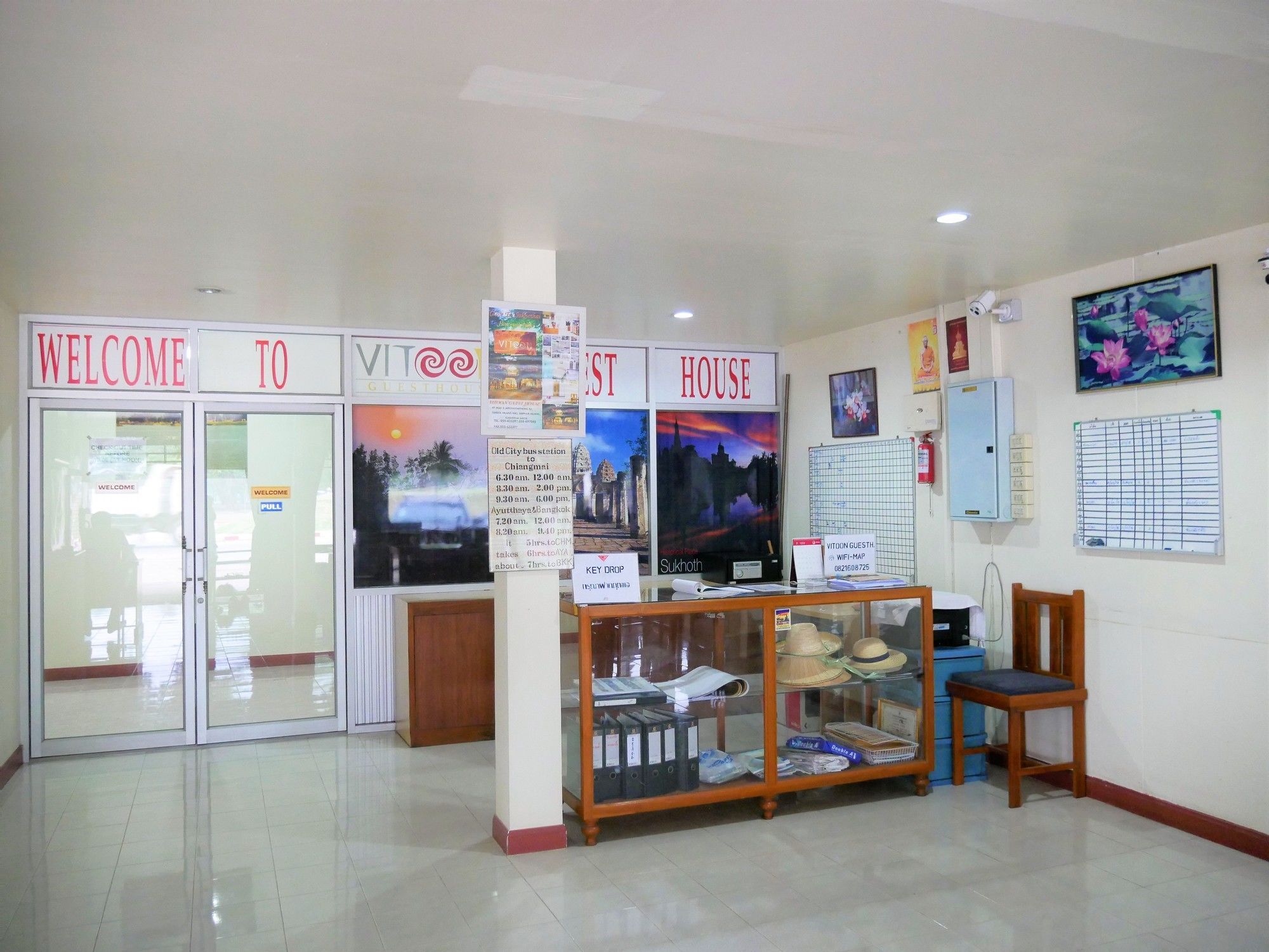Vitoonguesthouse2Fanrooms & Aircondition Sukhothai Exteriör bild